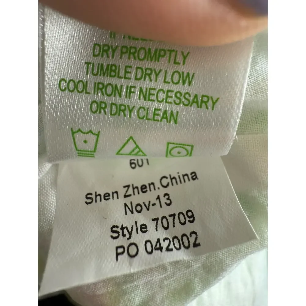 Lilly Pulitzer Fryer Elephant Ear Printed Shift Mini Dress Green Womens Size 2 - Picture 12 of 13